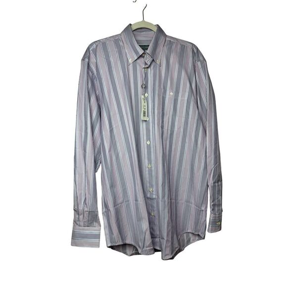 Hickey Freeman Button Down Shirt NWT Men's Sz. M - Picture 1 of 9